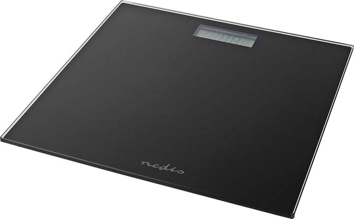 Image du produit Nedis Pèse-personne | Digital | Noir | Verre trempé | Capacité de pesage max : 150 kg (150 kg)