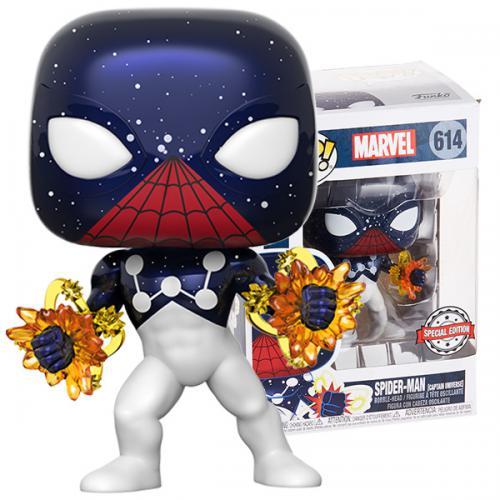 Image du produit Funko Marvel POP! Comics figurine vinyle Captain Universe Spider-Man Exclusive 9 cm