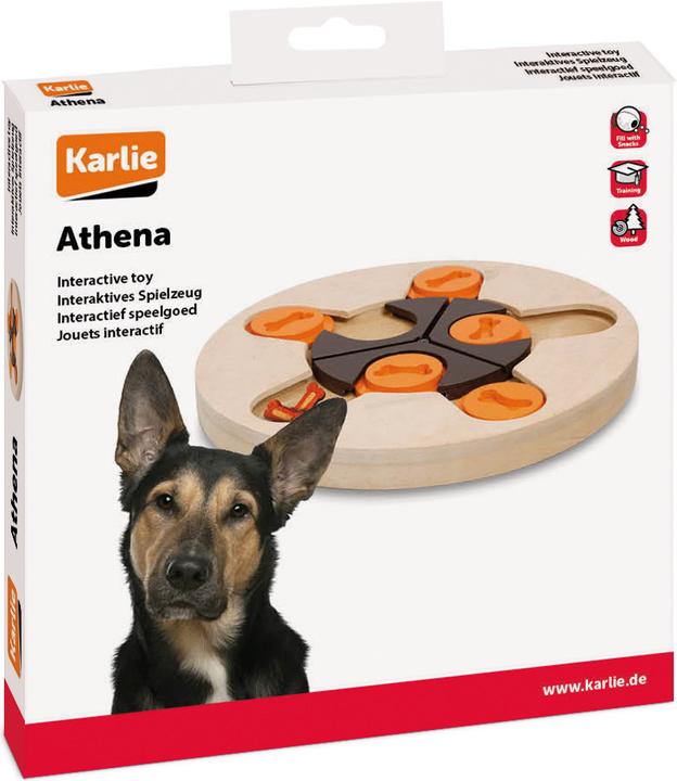 Produktbild Karlie Wooden Brain Train Athena (Intelligenzspielzeug Hund)
