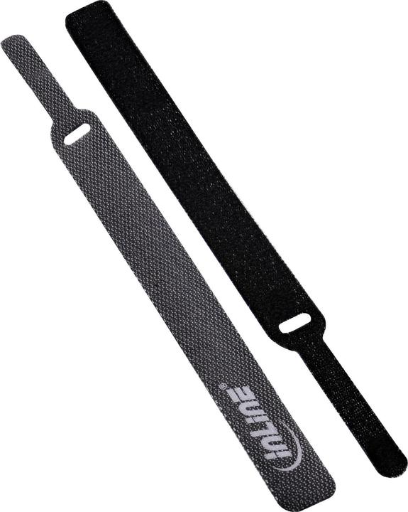 Image du produit InLine Colliers de serrage à Velcro avec languette 12x125mm (Serre-câbles velcro, 125 mm, 10 pcs)