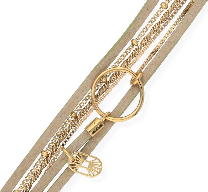 Actual product image Flowers Forzoé Clover (18 cm, Brass Plaqué Or)