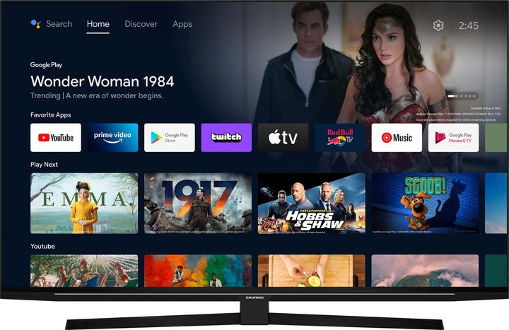 Image du produit Grundig TV Delta série 65 GUB 8250 (66", LCD, DHU, 2022)
