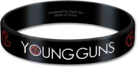 Young Guns Silikonarmband Logo (100% synthetisches Material)