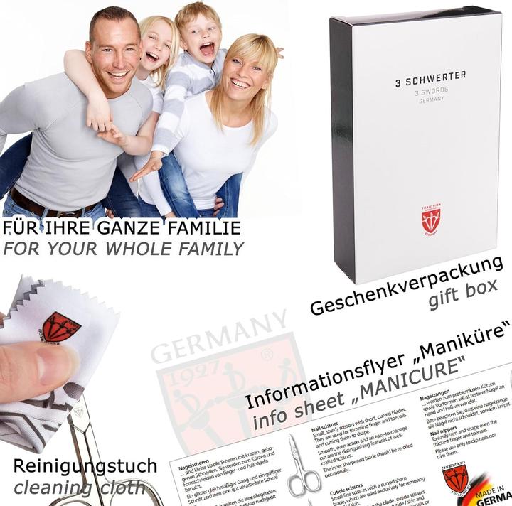 Immagine prodotto Drei Schwerter Maniküre- und Pediküre-Set Verona