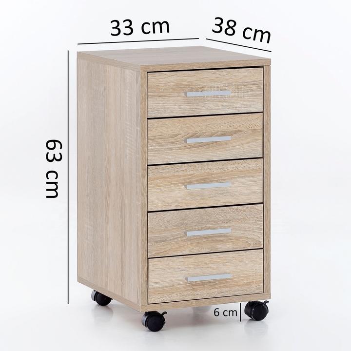 Produktbild Wohnling Lisa (33 x 38 x 63 cm)