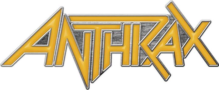 Produktbild Anthrax Logo Füllung Abzeichen Emaille