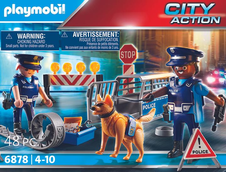 Produktbild Playmobil Police-Strassensperre (6878, Playmobil City Action)