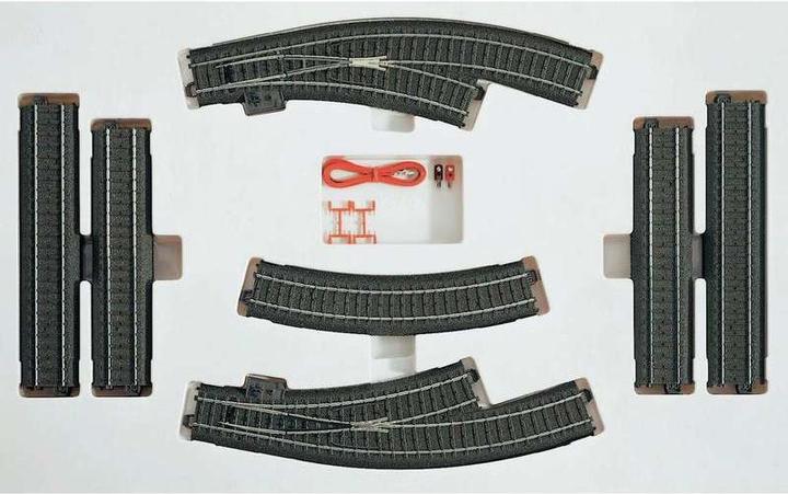 Actual product image Märklin H0 C-track (with ballast) 24903 (Track H0)