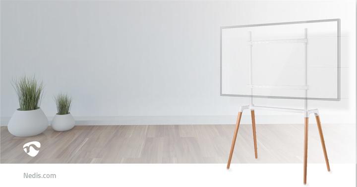 Image du produit Nedis Support TV au sol 60 - 75 " poids maximum supporté par l'écran : 40 kg Design scandinave A (75", 40 kg)