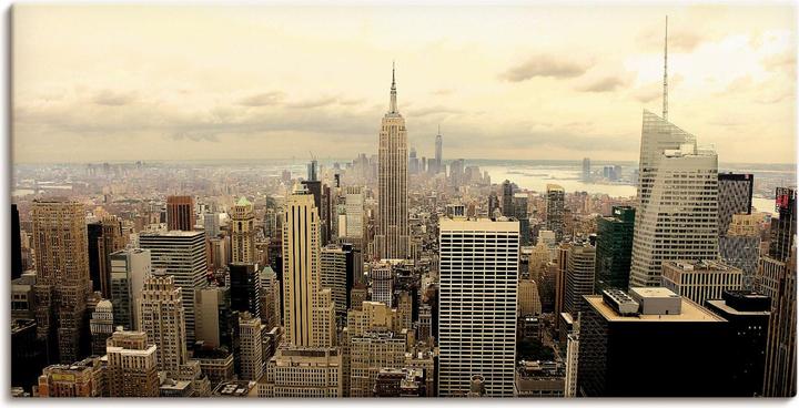 Produktbild Artland Skyline Manhattan - New York T1TO (40 x 20 cm)
