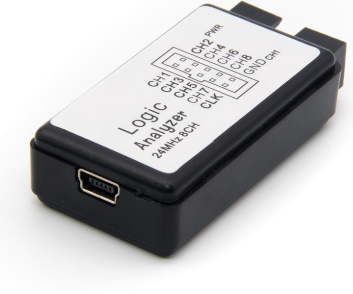 Image du produit Purecrea Analyseur logique USB 8 canaux 24MHz