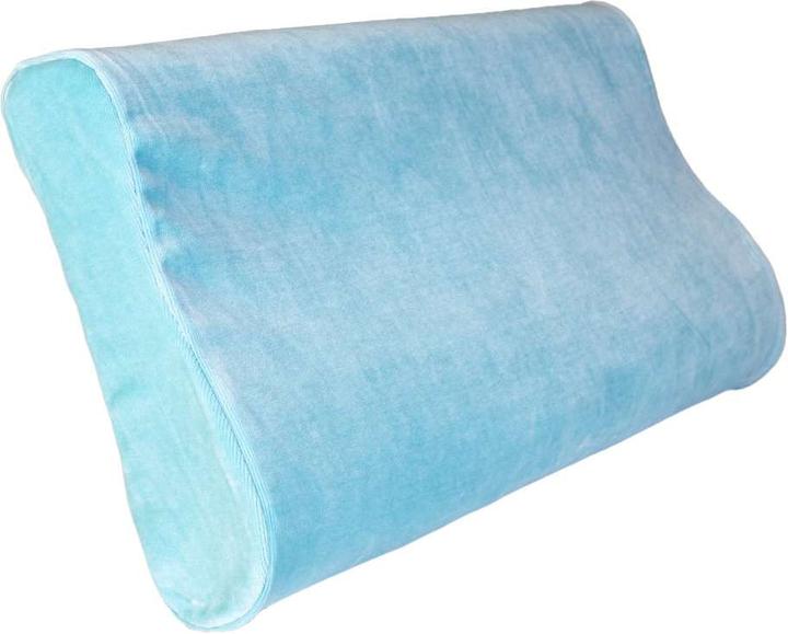 Velours bleu clair