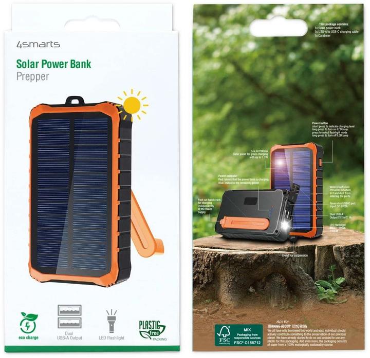 Image du produit 4smarts Prepper (12000 mAh, 10.50 W, 44.40 Wh)