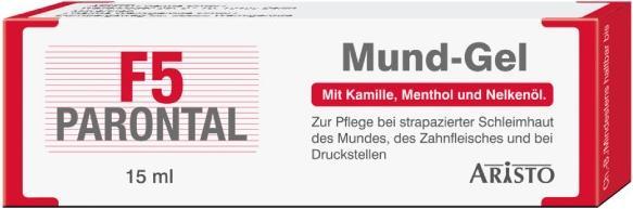 Produktbild Aristo Parontal F5 Mund-Gel, 15 ml Gel (15 ml)
