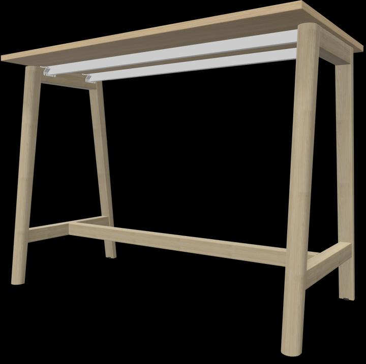 Image du produit Narbutas Nova Wood Table haute (140 x 70 x 105 cm)