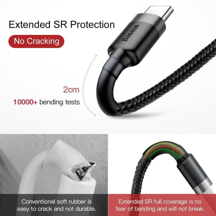 Image du produit Baseus Catklf-A (0.50 m, USB 2.0)