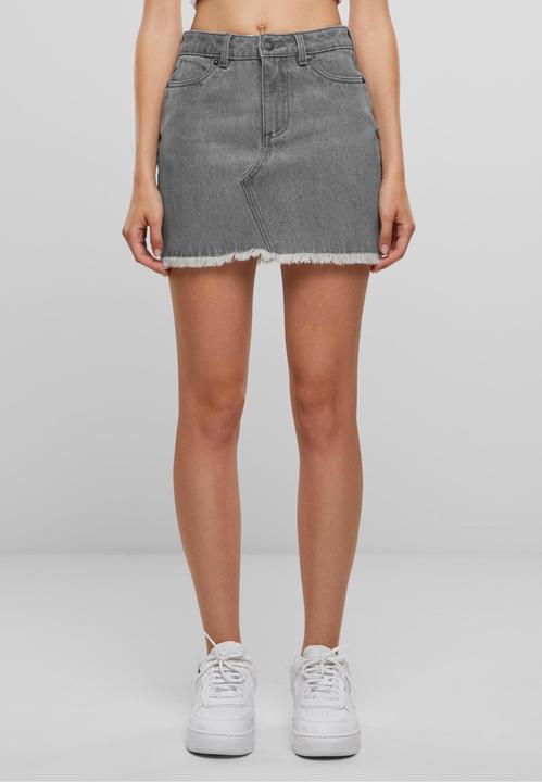 Actual product image Urban Classics Ladies Heavy Mini Denim Skirt - 166845 (32)