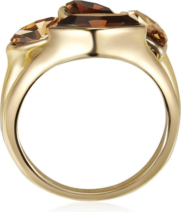 Produktbild Lulu & Jane Damen Metall-Legierung verziert mit Kristallen von Swarovski® gelbgold - 29421 (56)