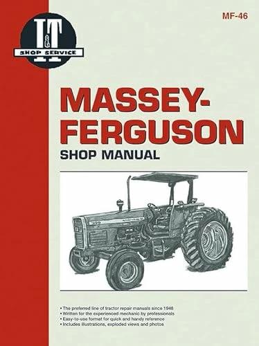 Produktbild Massey-Ferguson MF340-MF399 Diesel Tractor Service Repair Manual (Englisch, Haynes Publishing, 1994)