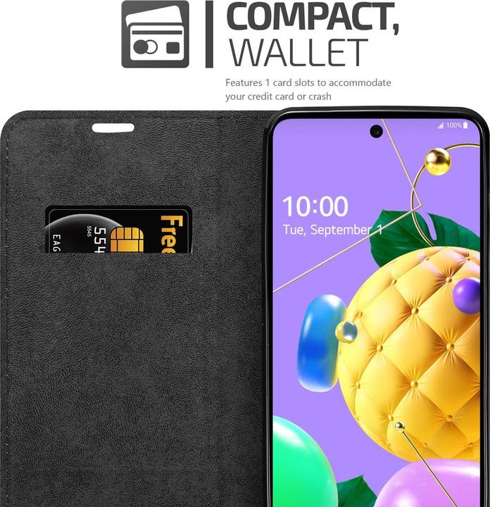 Productafbeelding Cadorabo Boek Onzichtbare Magneethoes (LG K52)
