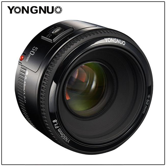 Produktbild Yongnuo 50mm f/1.8 Canon EF (Canon EF, Vollformat, APS-C / DX)
