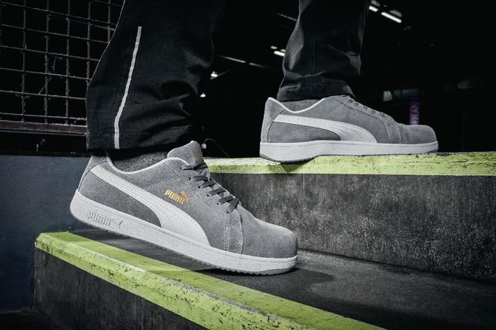 Immagine prodotto Puma Iconic Suede Grigio Basso S1P (S1P, 46)
