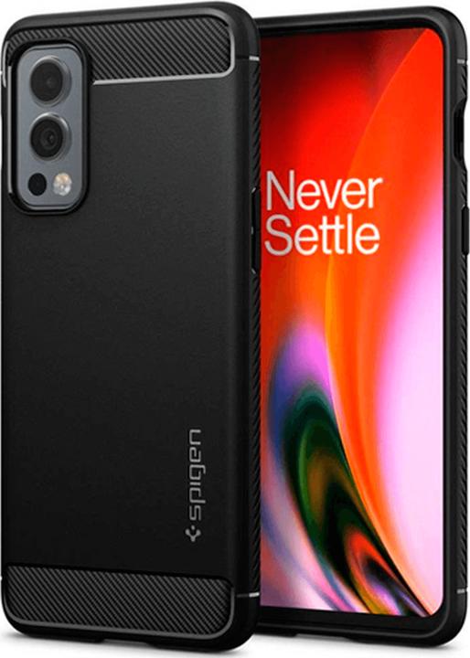 Produktbild Spigen RUGGED ARMOR ONEPLUS NORD 2 5G MATTE Juodas (OnePlus Nord 2 5G)