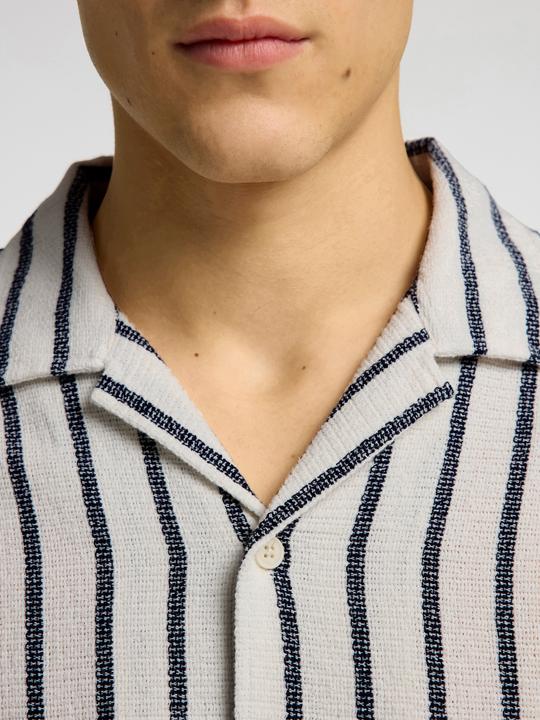 Produktbild Selected Homme Gestreifte Kurzarmhemd (XL)