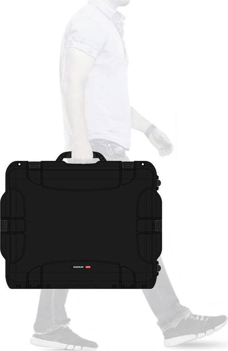 Actual product image Nanuk Plastic Case 955 - with Partition Black (Camera bag, 62.50 l)