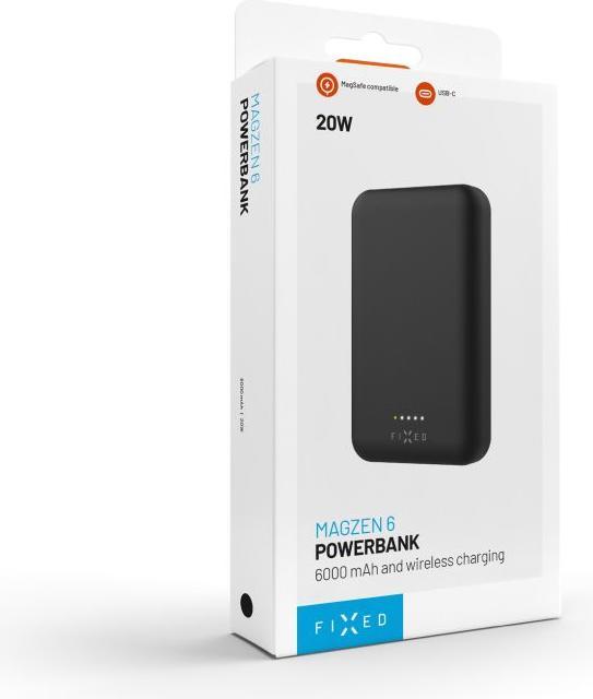 Immagine prodotto Fixed MagZen, 6 000 mAh, nero (6000 mAh)