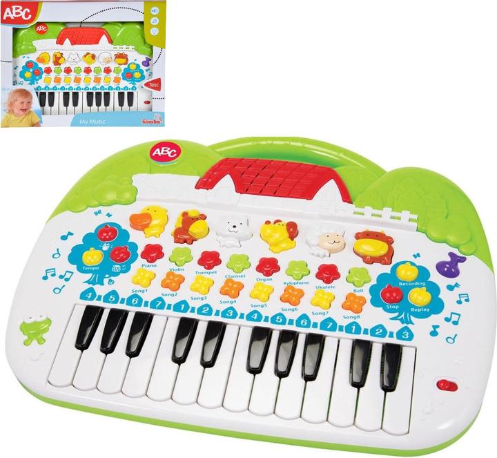 Immagine prodotto Simba Tastiera ABC Animal Keyboard (Inglese)