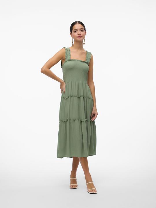 Actual product image Vero Moda Vmmenny Sl Smock Calf Dress Wvn Ga Dress (XL)