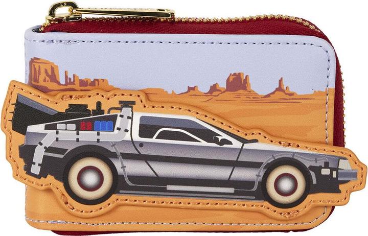 Produktbild Loungefly Universal by Geldbeutel Back to the Future 40th Anniversary Delorean
