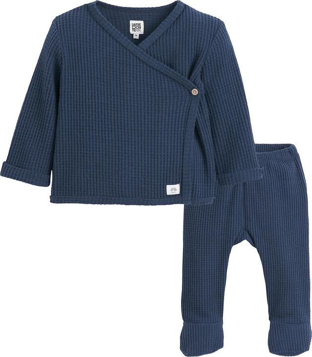 La Redoute Collections 2-teiliges Set aus Jacke und Hose mit Füssen