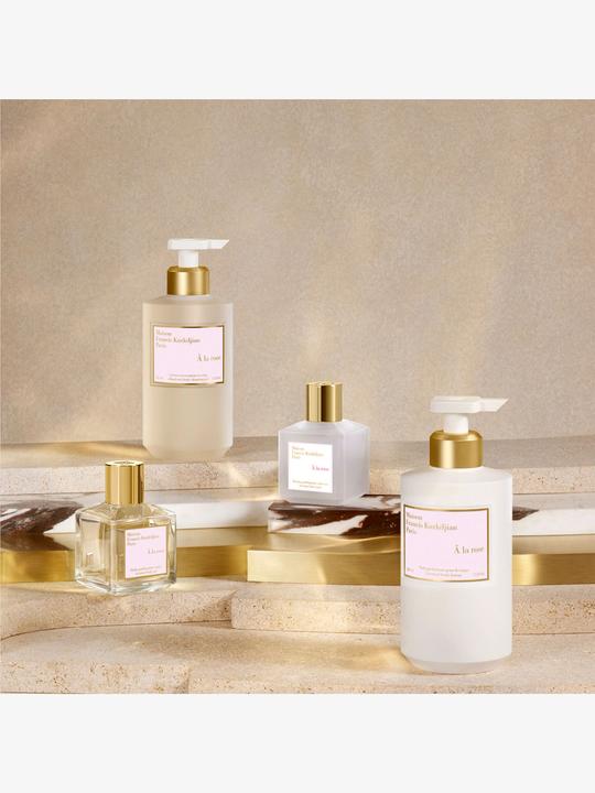 Actual product image Maison Francis Kurkdjian Francis Kurkdjian Globetrotter A La Rose Body Lotion 350 ml (Body lotion, 350 ml)
