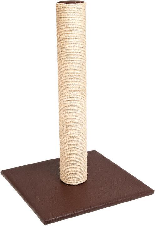 Karlie Scratching post imitation leather (59 cm, Brown)