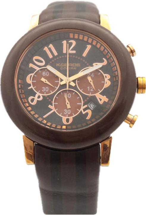K&Bros Ladies'Watch 9427-4-710 (Ã˜ 43 mm) (Uhr mit Schmuckstein, 43 mm)