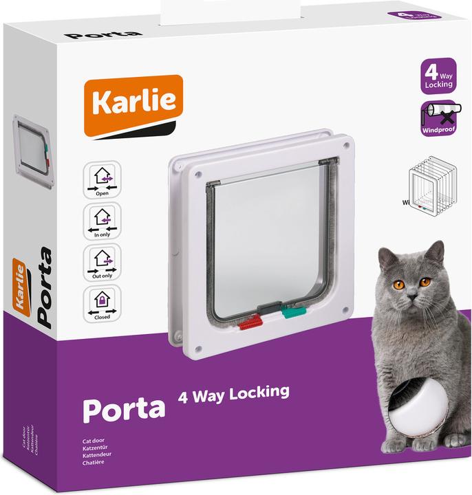 Actual product image Karlie Porta (Manual cat flap)