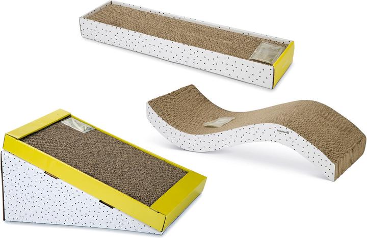 Actual product image Beeztees scratching board (4.50 cm, White, Brown)