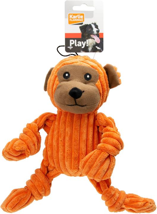 Actual product image Karlie Dog toy Connie Corduroy