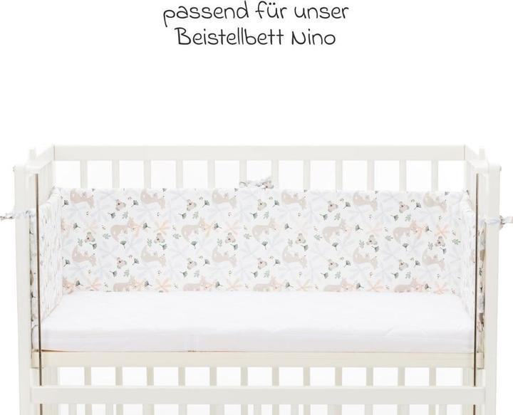 Actual product image Fillikid Baby nest & bed snakes Nest for co-sleeper Nino 175 cm - Kangaroo