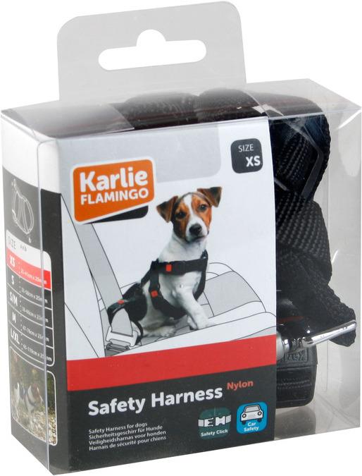 Image du produit Karlie Harnais de sécurité pour voiture en nylon (Chien, Fermeture de sécurité)