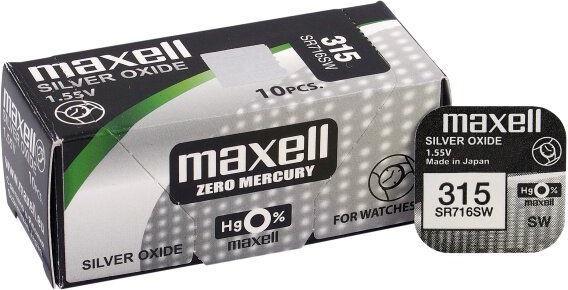 Produktbild Maxell SR716SW (10 Stk., SR67, 23 mAh)