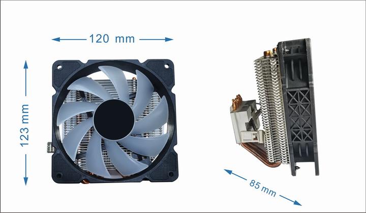 Immagine prodotto Gembird CPU-HURACAN-ARGB-X140 (120 mm)