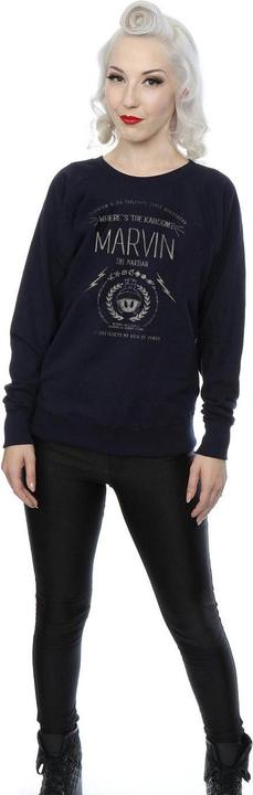 Actual product image Looney Tunes Womens/Ladies Marvin The Martian Where's The Kaboom Sweatshirt (L)