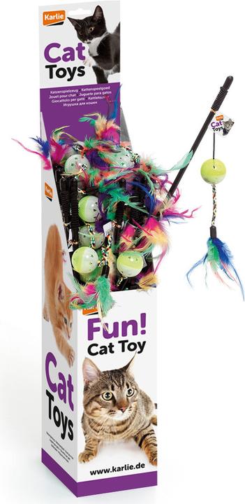 Image du produit Karlie Canne à pêche pour chats Day and Night (Canne à pêche chat)