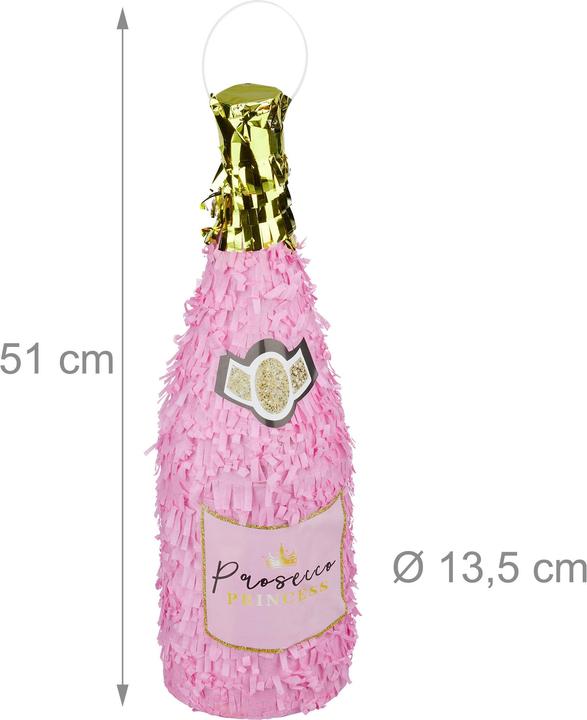 Produktbild Relaxdays Sektflasche
