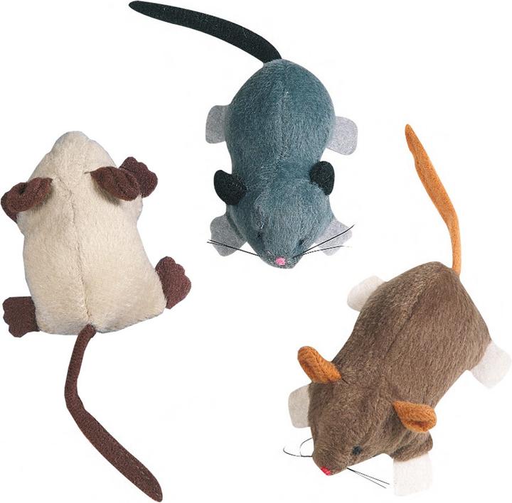Image du produit Karlie Souris en peluche à l'herbe à chat (Jouets avec herbe à chat)
