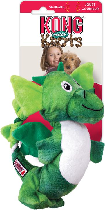 Produktbild KONG Dog Dragon Knots (Plüschspielzeug Hund)