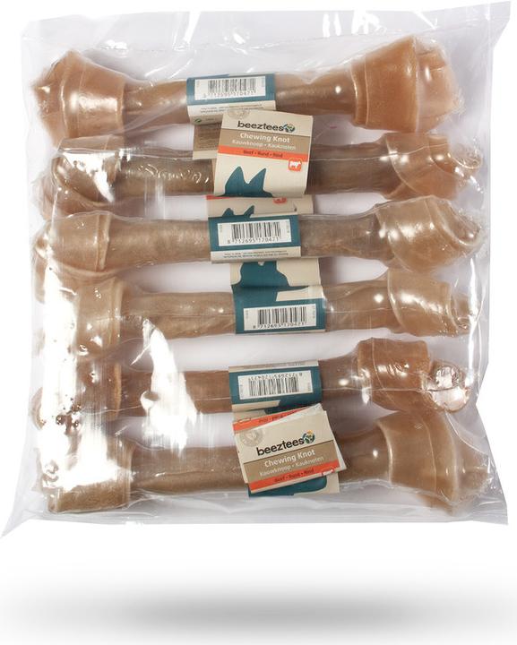Produktbild Beeztees Kauknoten Rinderhaut (Adult, 1 Stk., 80 g)